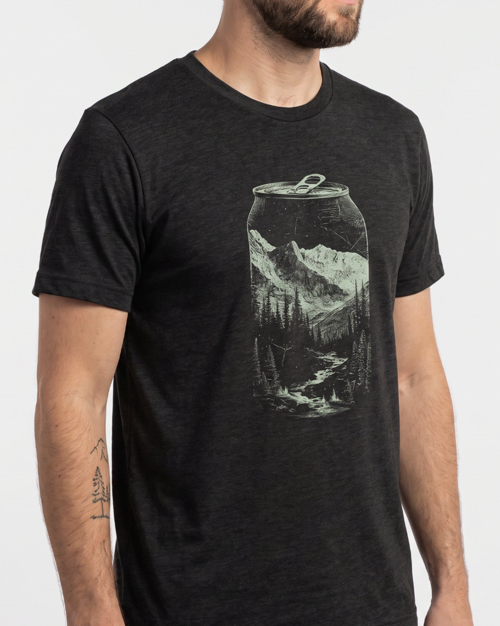 beer can nature tshirt 3
