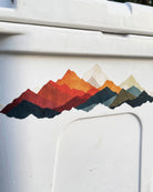 colorful mountain range outdoor sticker 2