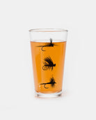 Fly Fishing Flies Single Pint Glass