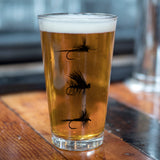 Fishing Lures Beer Glass
