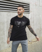 Mens Forest Drip Tshirt in urban lifestyle image