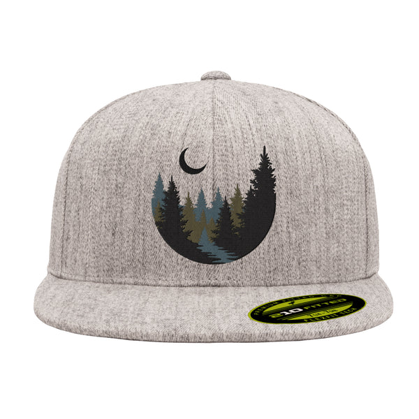 Forest Layers Men's Flexfit Hat