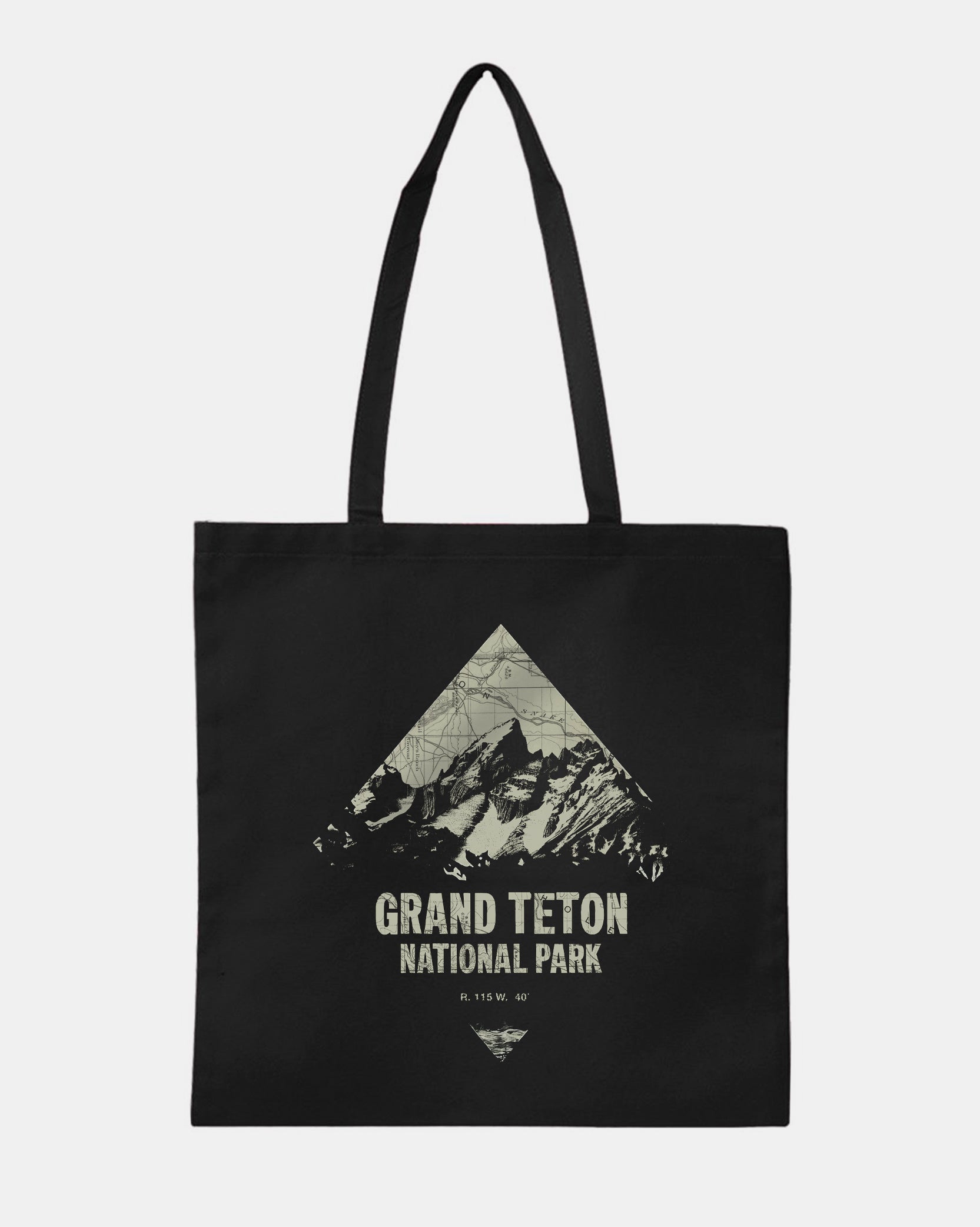 Grand Teton National Park Tote Bag | Black Lantern Tote Bags