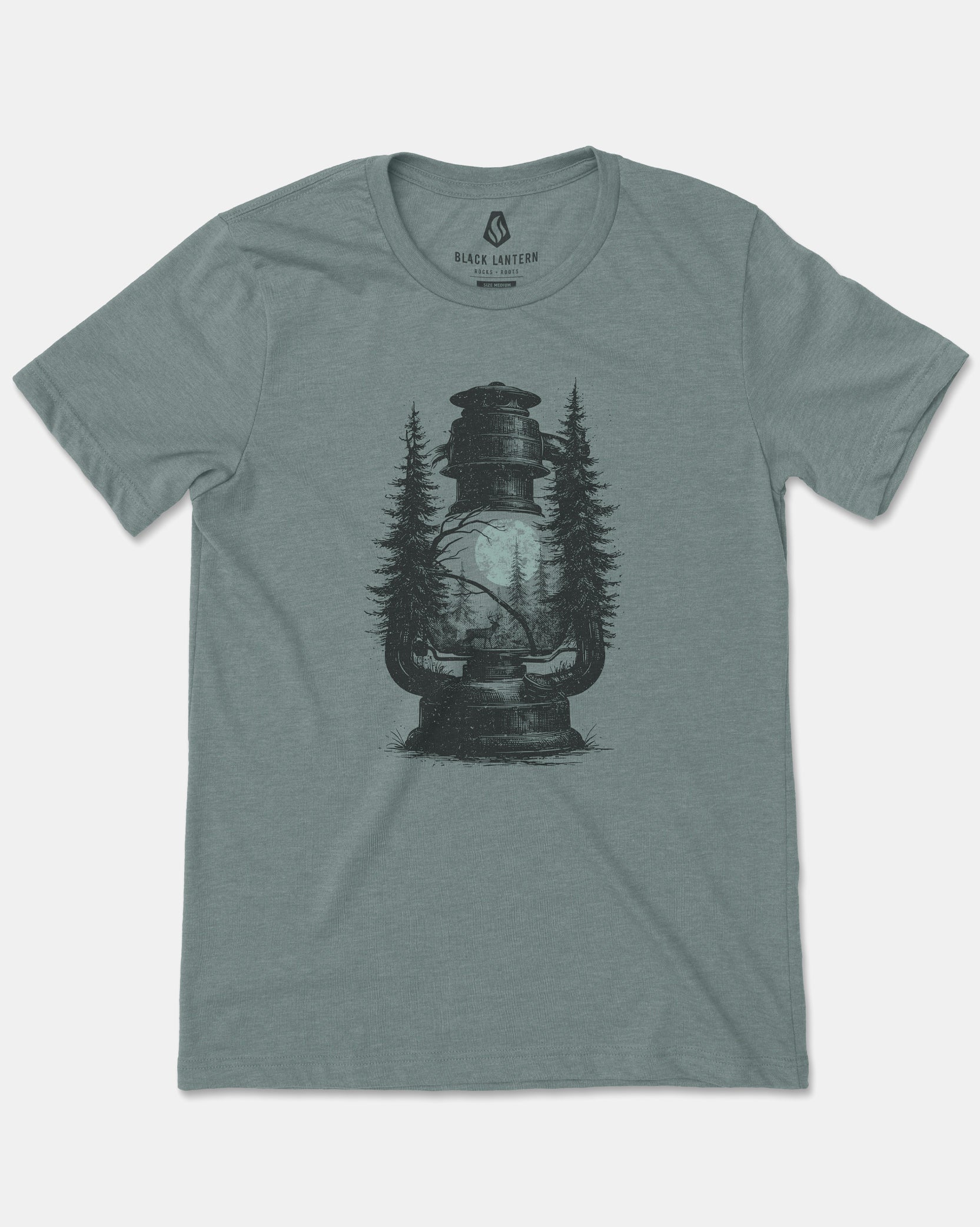 lantern and forest mens shirt 2