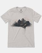 linear mountain range mens tshirt 3