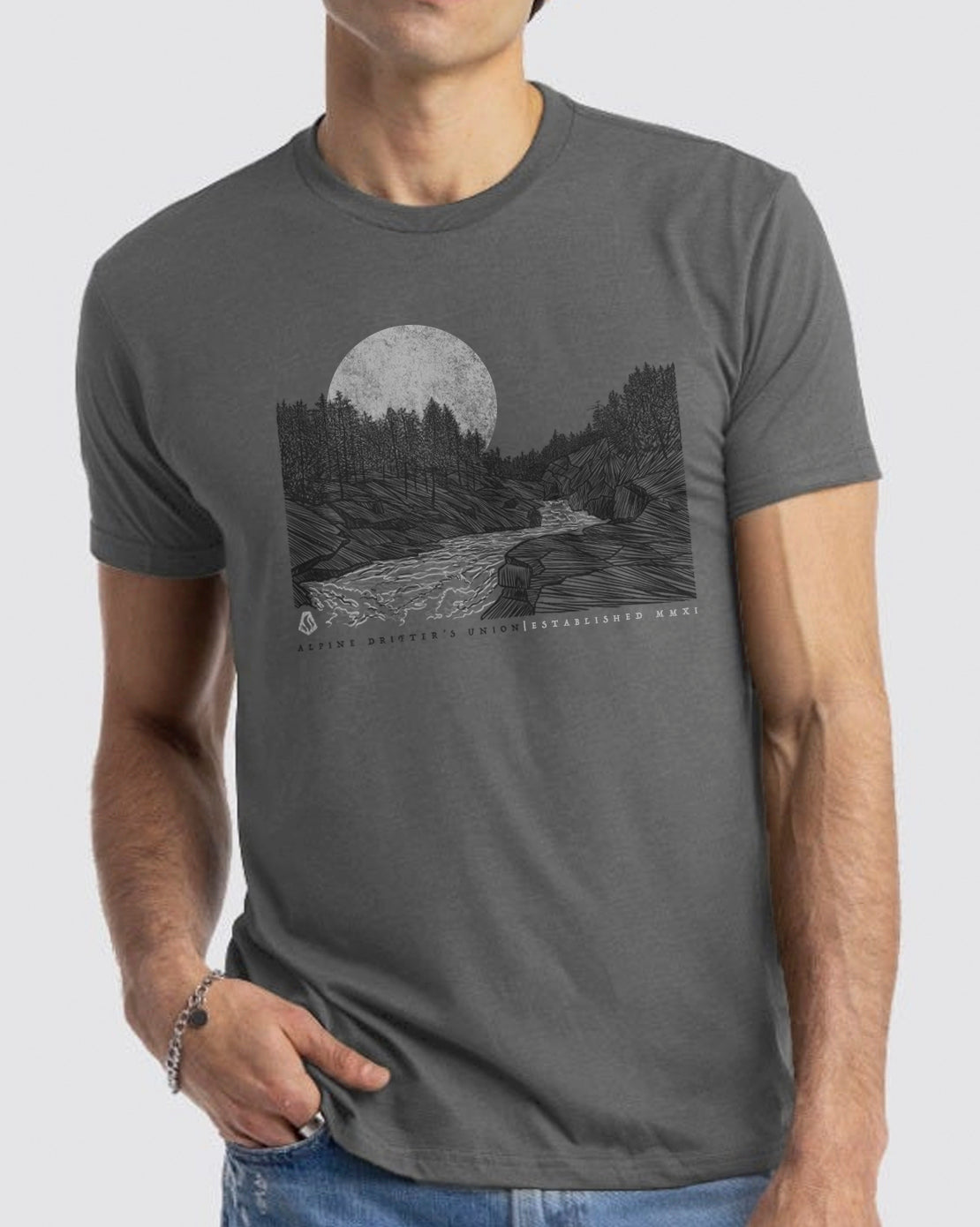 Mens Alpine Drifters Union Tshirt 1
