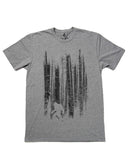 Mens-Bigfoot-In-The-Forest-Tshirt-2