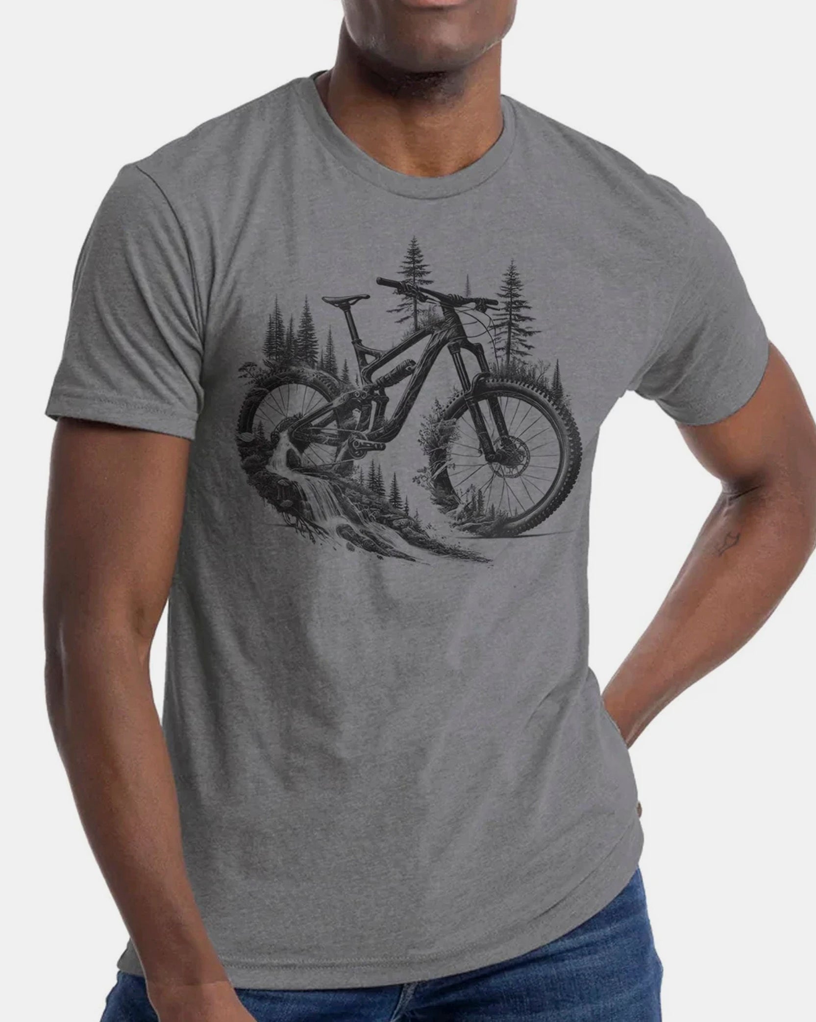 Men's Nature Themed Graphic T-Shirts | Black Lantern