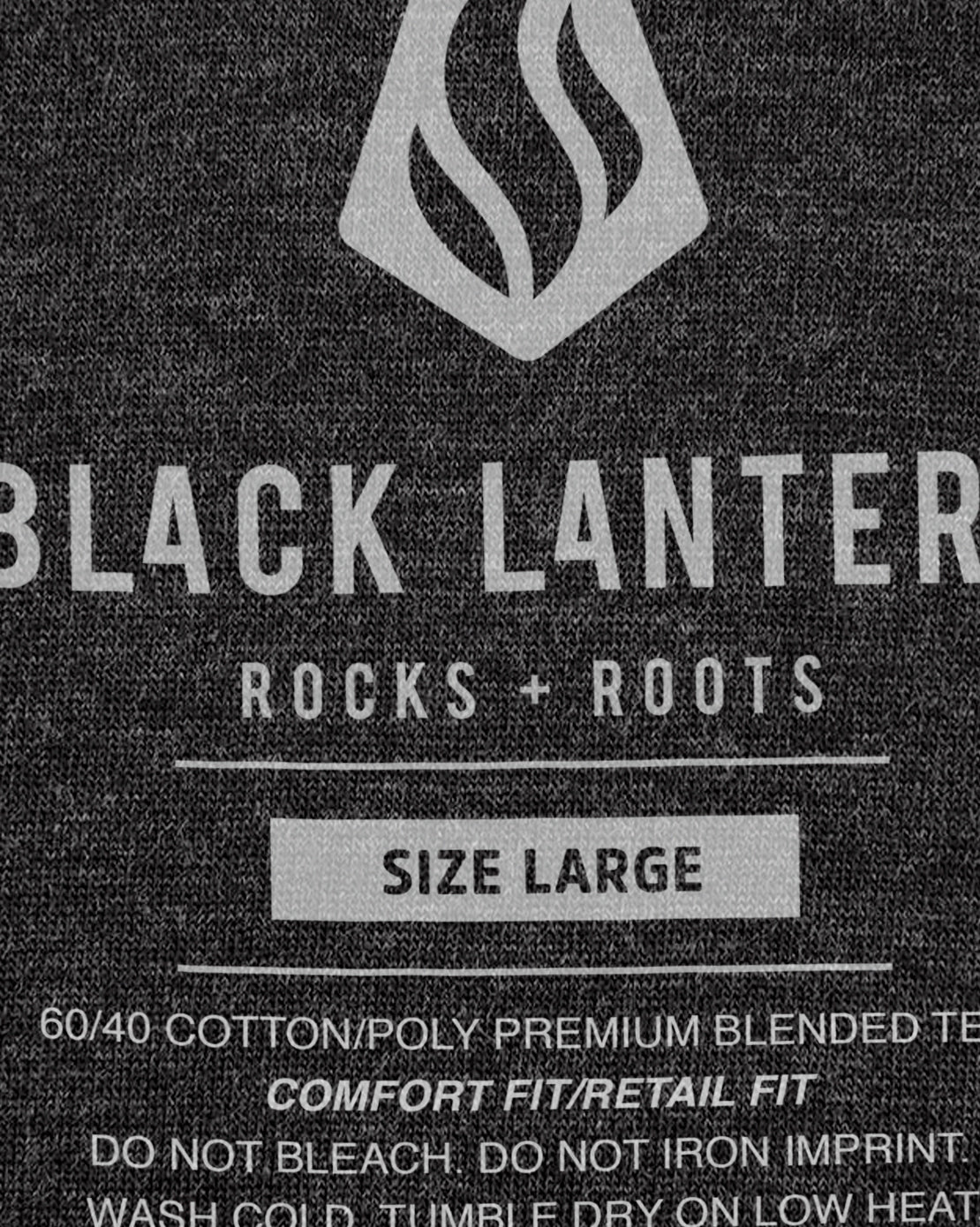 Men's Grand Teton National Park T-Shirt | Black Lantern