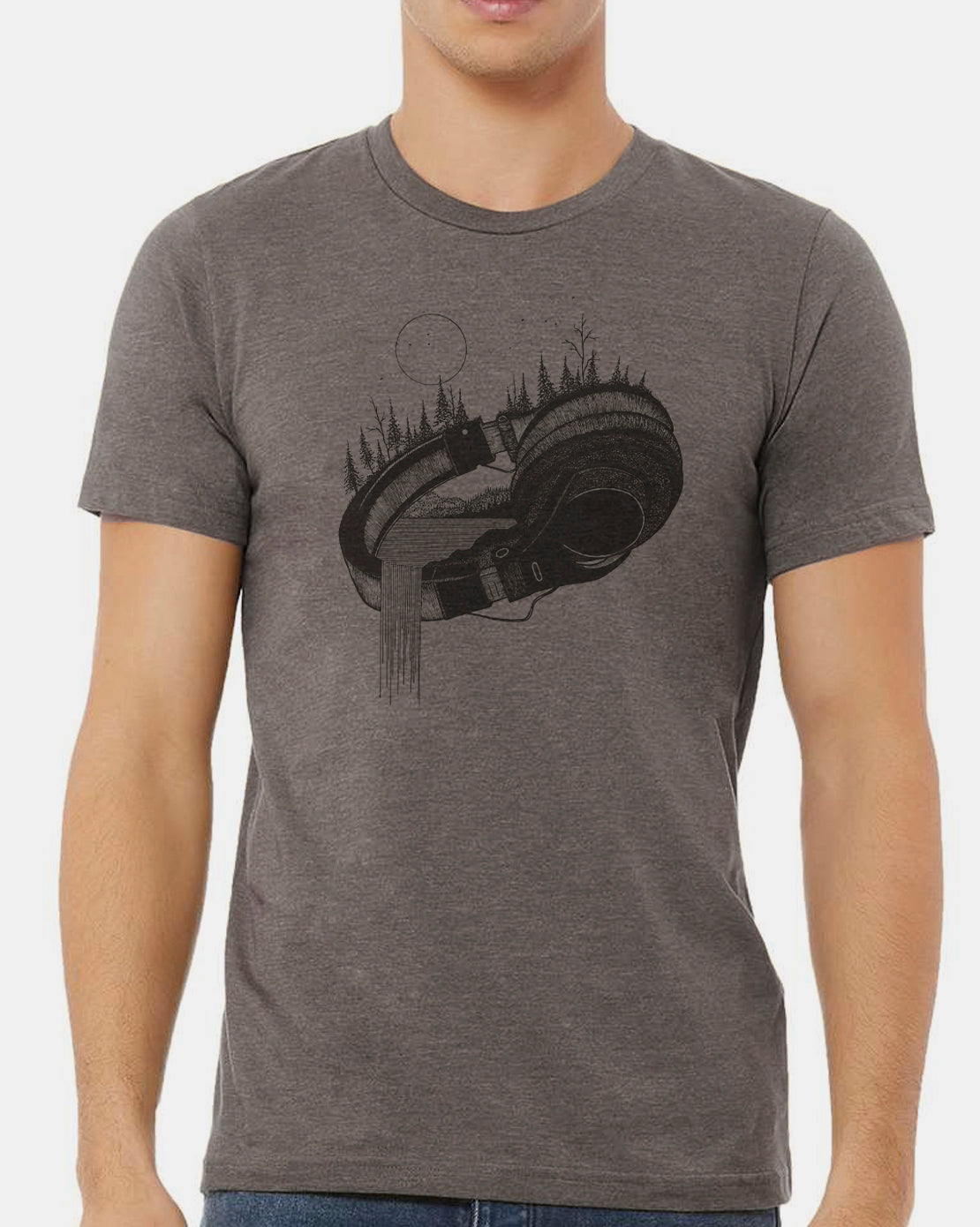 Mens-Headphones-And-NAture-Tshirt-1