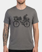 Mens Mountain Bike and Racoons Tshirt 5