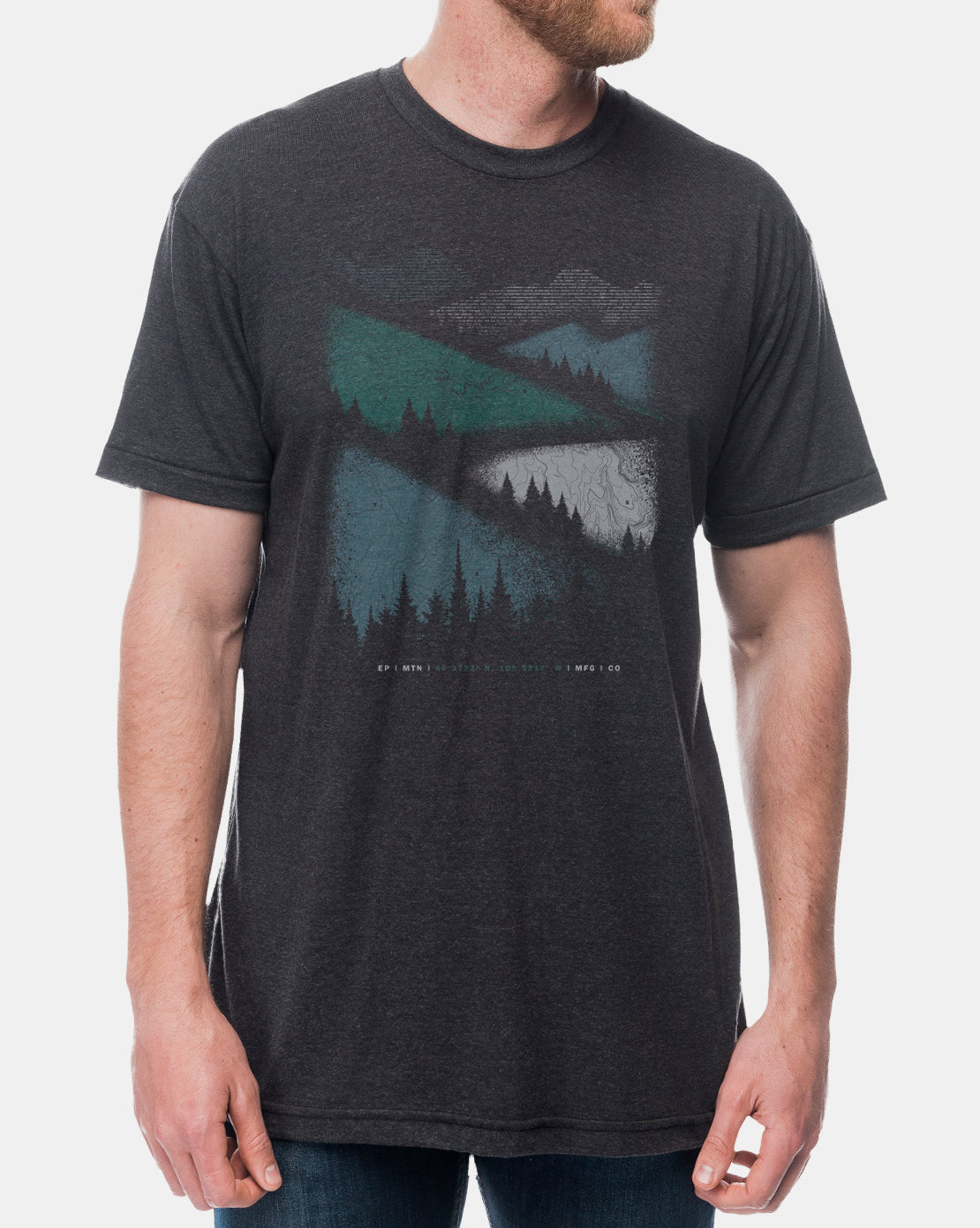 Mens Mountain Roads Tshirt 1