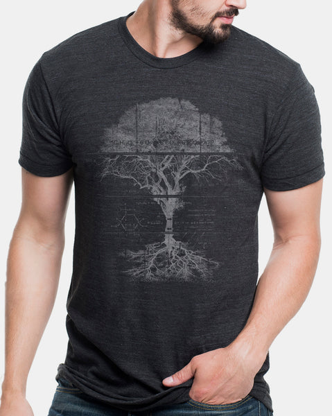 Mens-Tree-Diagram-And-Schematics-Tshirt-1