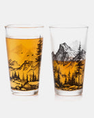Mountain Forest Pit Glasses 1