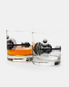 Nature guitar whiskey glasses 1