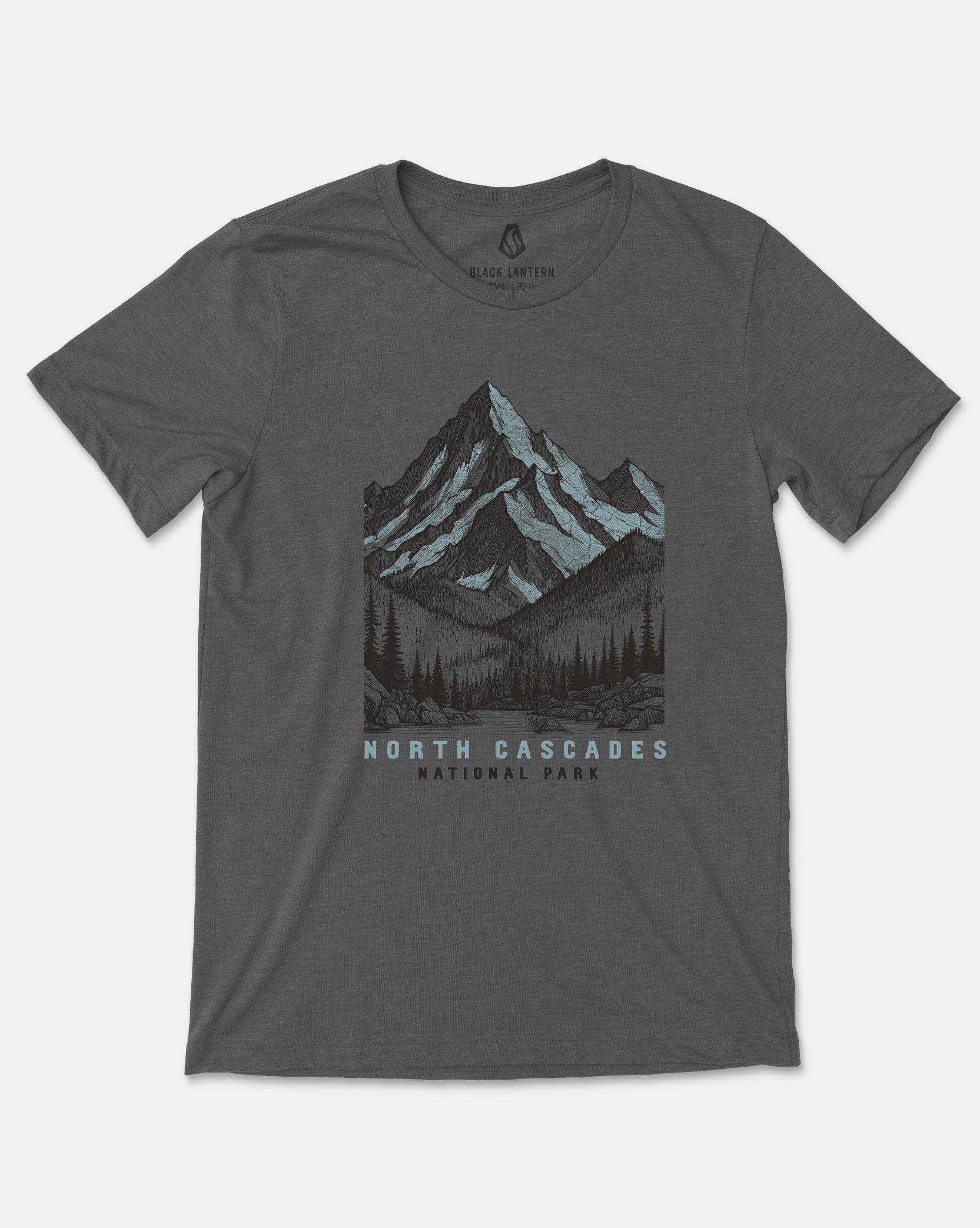 Mens North Cascades National Park Tshirt 2