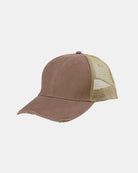 Split Tree Brown And Tan Trucker Cap 2