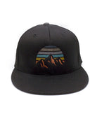 Mountain Sunset Black Cap 1