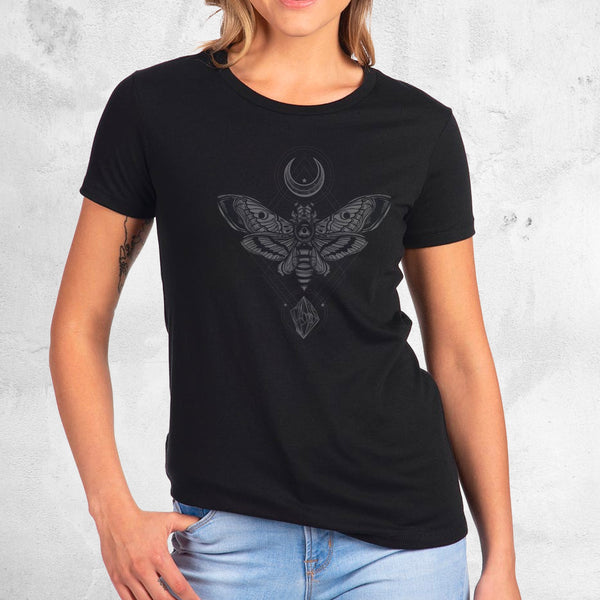 Moth Moon Rock Women's T-Shirt