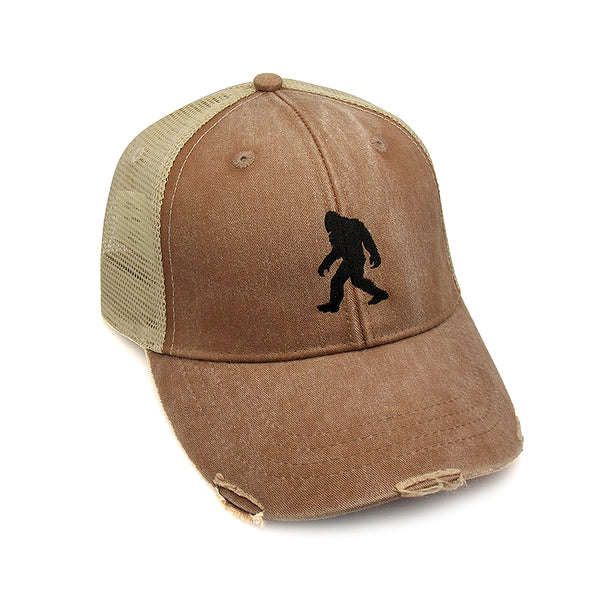 Bigfoot Trucker Hat Charcoal