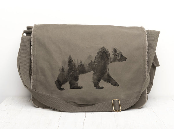 Bear Messenger Bag