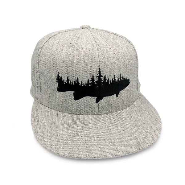 Fish and Forest Grey Hat