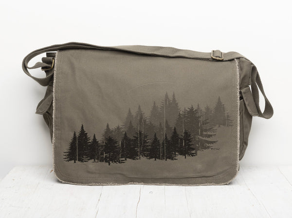 Forest Layers Messenger Bag