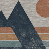 Mountain Prismatic Tshirt Art Detail