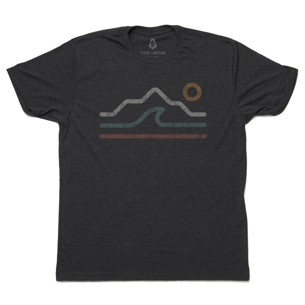 Mountain Desert Waves Men's T-Shirt