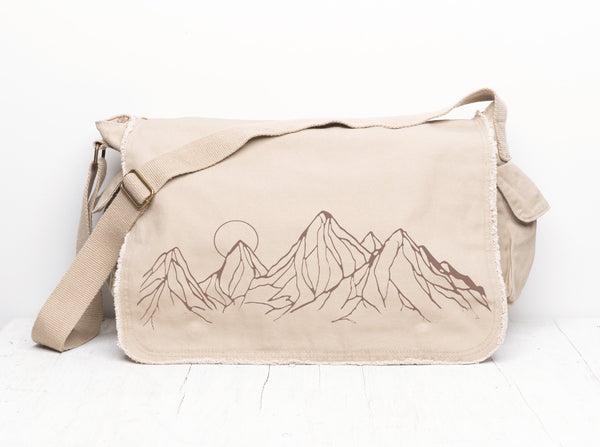 Mountain Contour Messenger Bag