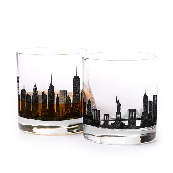 New York City Whiskey Glass