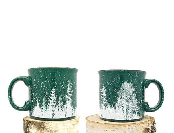 Forest Landscape Mug - Christmas Mug