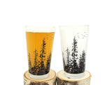 Forest Pint Glasses