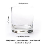RMNP Topographic Whiskey Glasses