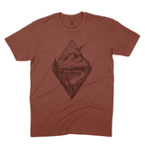 River Mountain Forest Tee New 