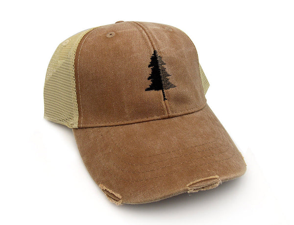 Split Tree Trucker Hat
