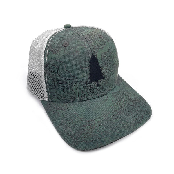 Topography and Trees Trucker Hat