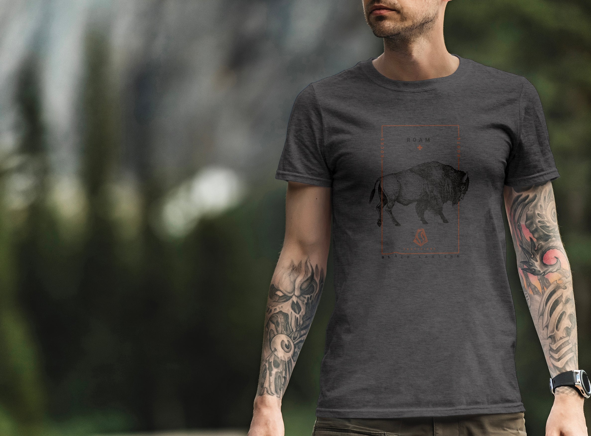 Black Lantern Mens Tees