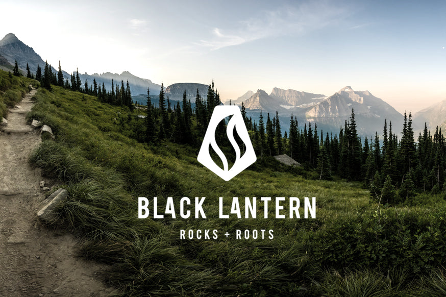 Black Lantern Whiskey Glass Set - Nature Guitar Rock